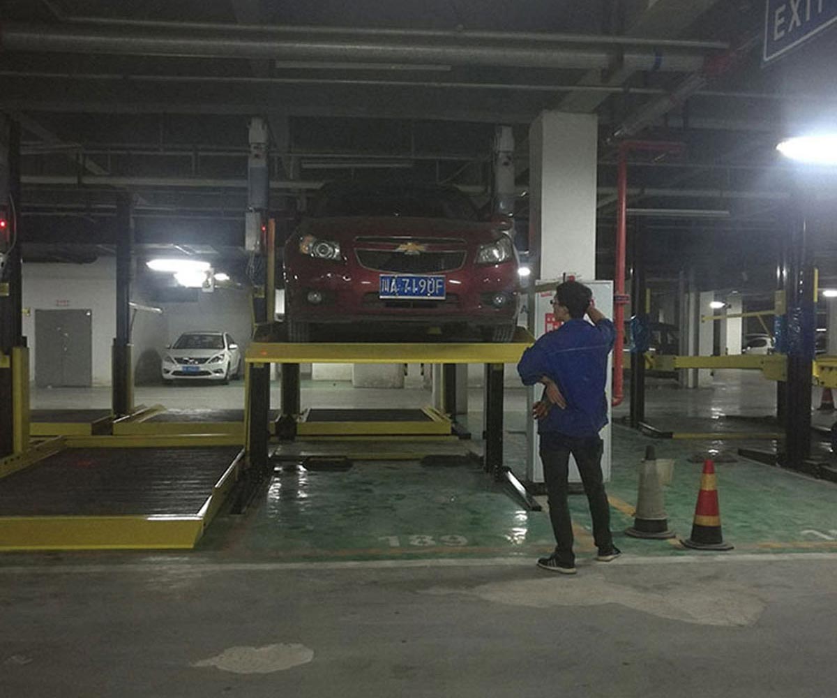 丹巴立體車庫城市土地的節(jié)能者