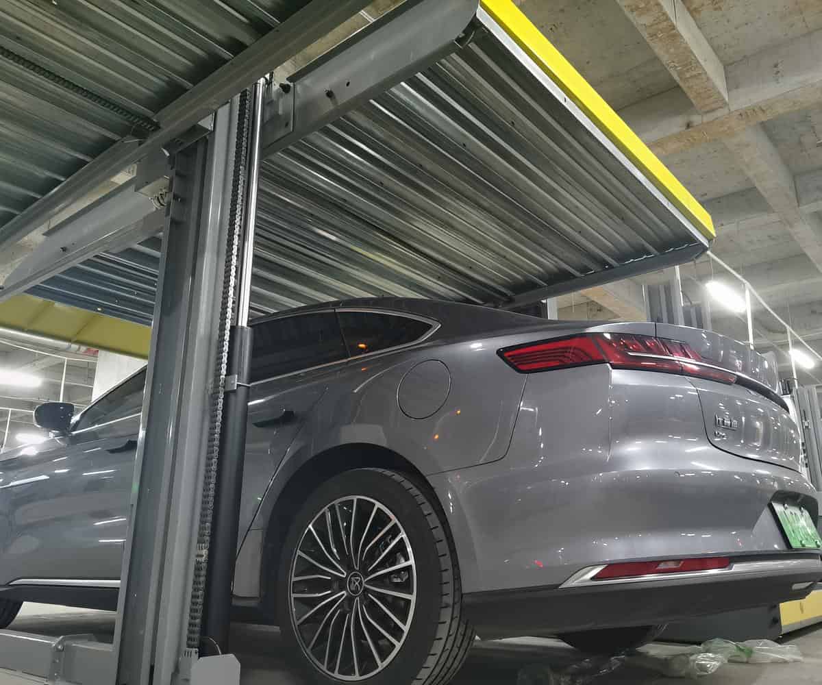 云南立體車庫兩柱停車位支持驗收